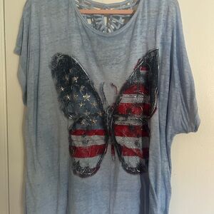 Joei & I Sky Blue Women's Short Sleeve Tee